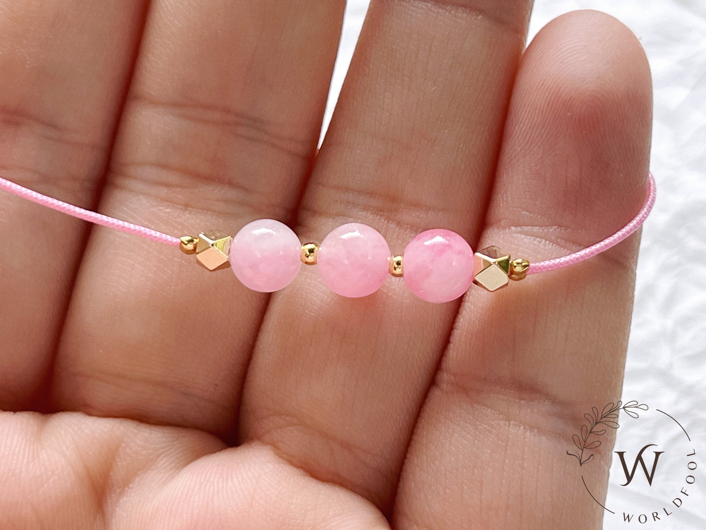 Sakura bracelet | charm bracelets for women jewelry gift for mom gift from daughter friend handmade jewelry birthday gift for her